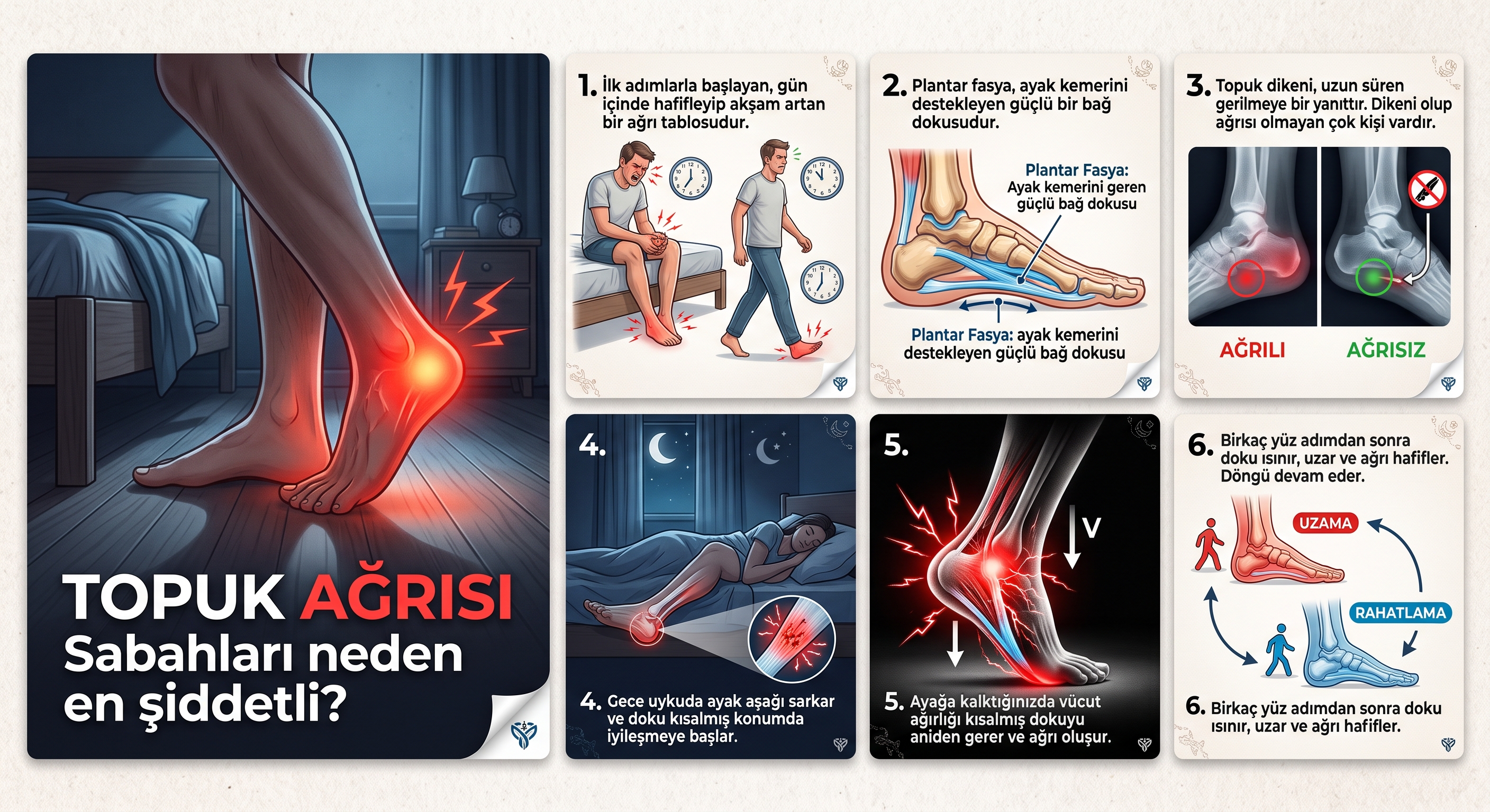 Topuk dikeni ve plantar fasiit 